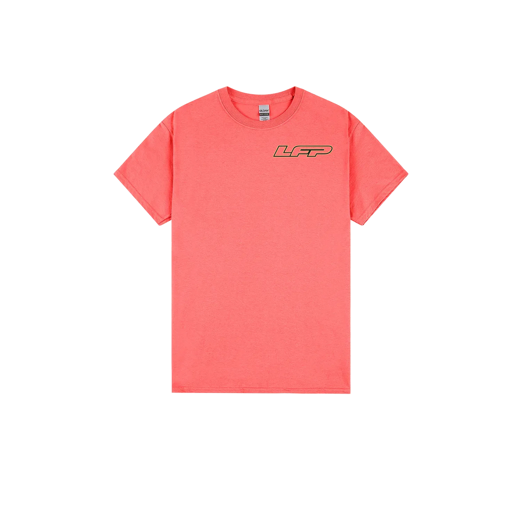 Coral Silk front flat lay