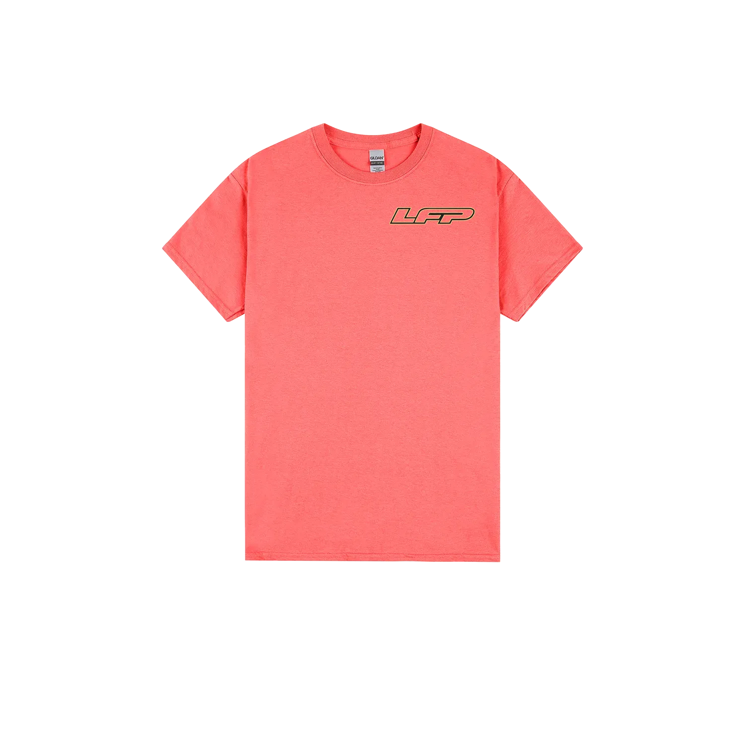 Coral Silk front flat lay