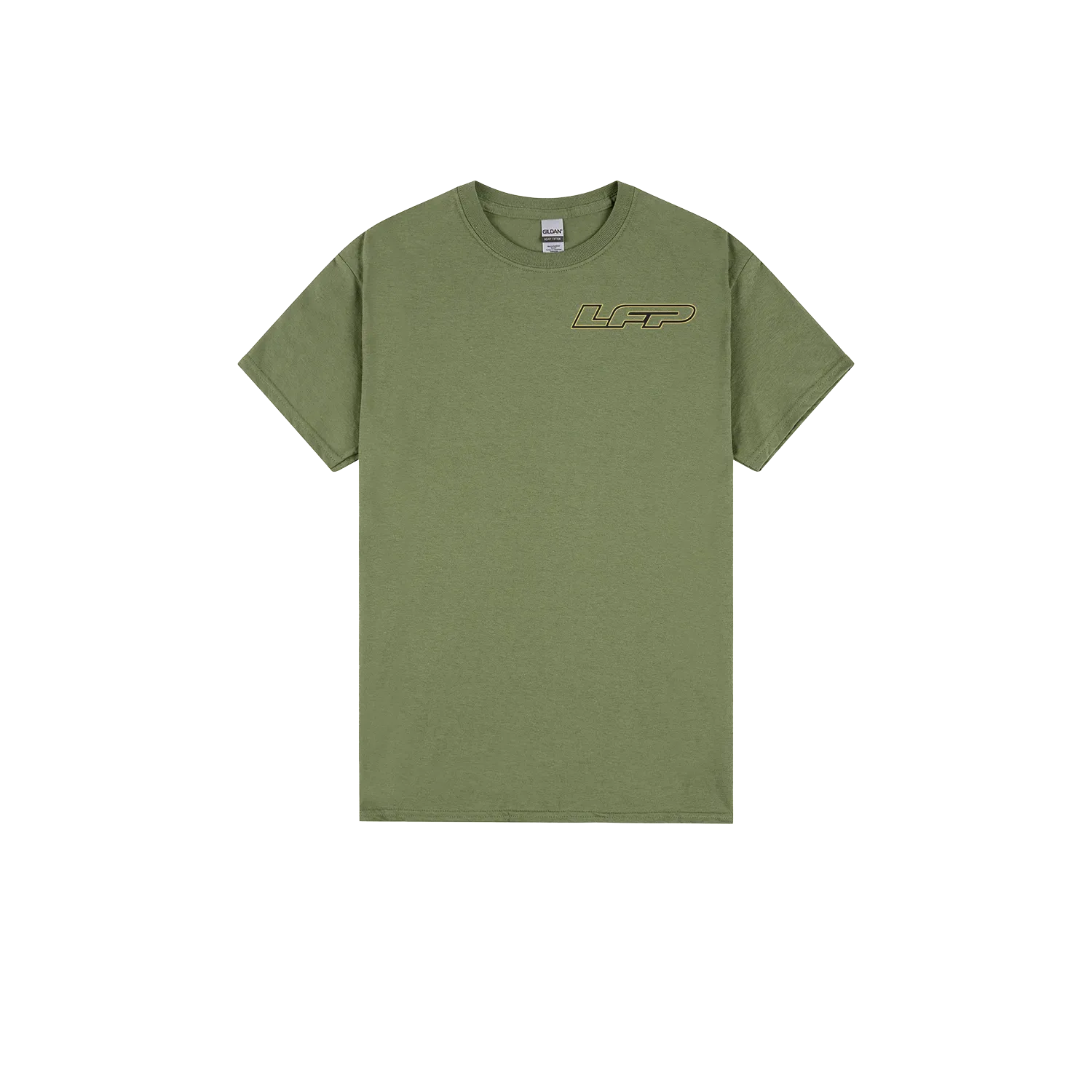 Military Green front flat lay