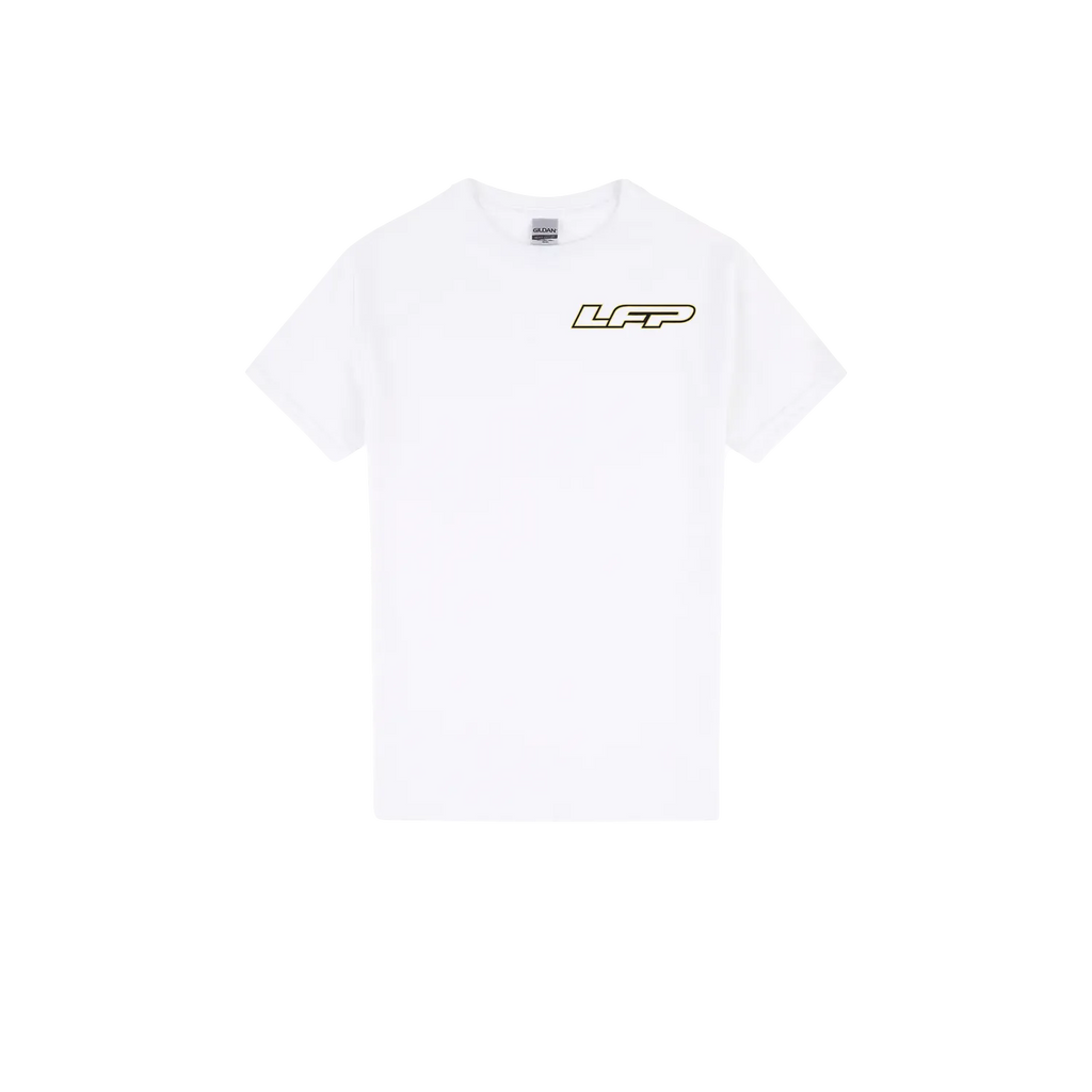 White front flat lay